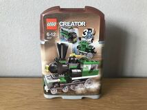 ■LEGO レゴ 4837 CREATOR クリエイター ミニ蒸気機関車/ミニトレインなど 3in1 廃番品 USED 美品 足りないパーツなし 組立説明書あり B■_画像1