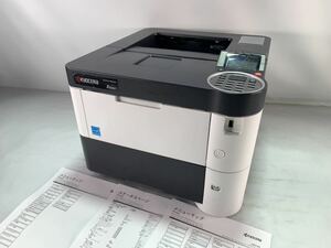 ★動作確認済み すぐ使えます 京セラ A4対応 モノクロレーザープリンター Ecosys P3045dn KYOCERA 中古品 おまけトナー付き 管理H193