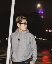 【オフィシャル正規品】Yogee New Waves　『WINDORGAN TOUR 2021』　YOGEE LOGO HOODIE　Lサイズ　ヨギーニューウェイブス_画像6