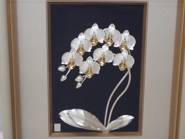 ヤフオク! -「胡蝶蘭」(銀製) (金属工芸)の落札相場・落札価格