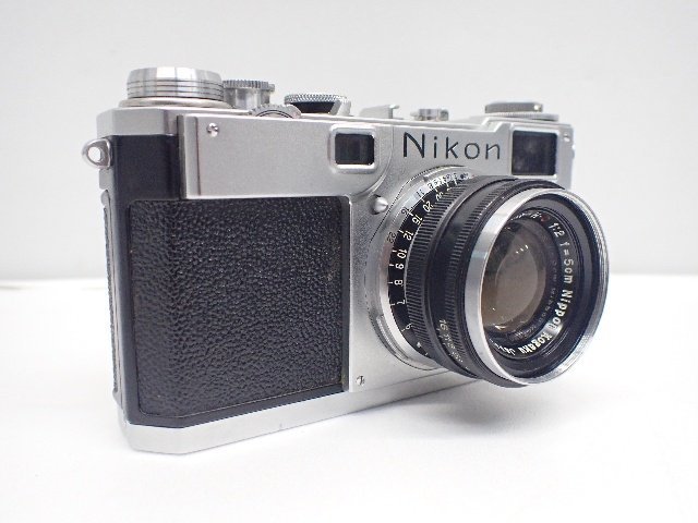 アルプスカメラ】Nikon ニコン S2 ボディ + NIKKOR-H C 5cm 50mm F2