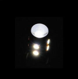 NEO　LA-01　LEDウェッジ球　T10サイズ　長さ36mm　ホワイト（白）　2個セット　12V/24V共用