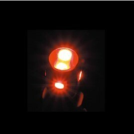 NEO　LA-02　LEDウェッジ球　T10サイズ　長さ28.5mm　レッド（赤）　2個セット　12V/24V共用