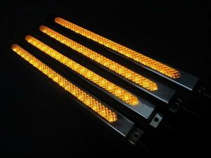 LEDモールアンドン　アンバー（橙）　4本セット　24V　車高灯