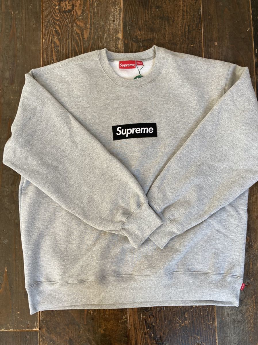 ヤフオク! -「supreme box logo crewneck」の落札相場・落札価格
