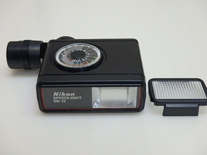 s302y　ジャンク　Nikon　ニコン　SB-12　SPEED LIGHT　ストロボ　フラッシュ　カメラ部品　パーツ　中古