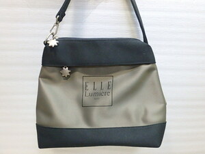 n302k　ELLE　lumiere　ハンドバッグ　エル　鞄　かばん　レディース　女性用　中古