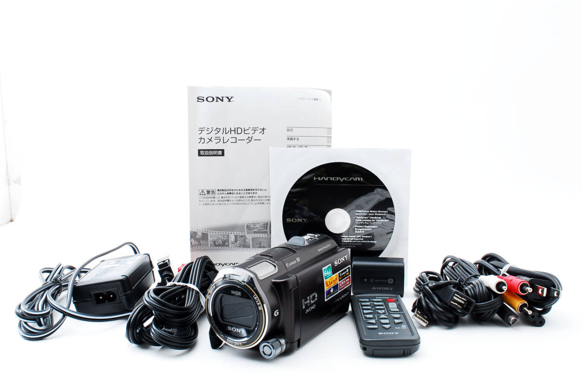 SONY HDR-CX560V (T) [ボルドーブラウン] オークション比較 - 価格.com