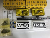 ￥送料一律￥2個セット ヘラー コメット 450 イエロー スポット 正規品 検）hella マーシャル シビエ ルーカス ピア PIAA CIBIE 角 凸 当_画像3