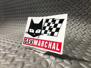 マーシャル SEV MARCHAL ステッカー 正規品 検）Marshall セブ シビエ ルーカス ピア PIAA ロゴ CIBIE 角 デカール 凸