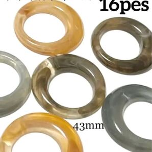 NO.685 アクリルチャーム 丸型 穴なし 43mm