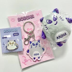 【 新品未開封 】ASTRO ラキ ROROHA ウア ぬいぐるみ アクキー メタルバッジ