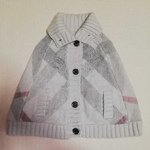 BURBERRY LONDON バーバリーロンドン ニットポンチョ フリーサイズ