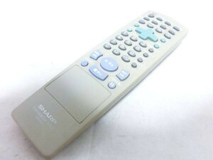 SHARP シャープ DVD・ビデオ リモコン NA538JD 動作確認済 G2465