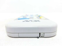 AVOX アボックス DVD リモコン ADS-300V 動作確認済 G2475_画像5