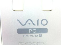 SONY ソニー PC リモコン RM-VC10 動作確認済 G2590_画像10