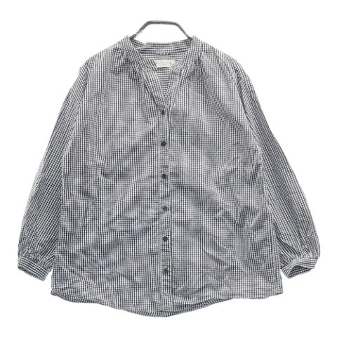 マッキントッシュ 高級ギンガムチェックシャツ 赤 白 40 定価23 000円 