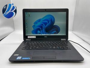 ☆DELL ノートパソコン Latitude 7270☆Win11/Microsoft Office/Core i5-6300U/SSD256GB/メモリ8GB/12.5型/中古/ノートPC/P1893