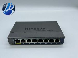 【ジャンク】☆NETGEAR ProSafe 8-Port Gigabit SmartSwitch GS108Tv2☆8ポート/ギガビットマネージドスイッチ/通電のみ確認/Z2441