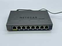 【ジャンク】☆NETGEAR ProSafe 8-Port Gigabit SmartSwitch GS108Tv2☆8ポート/ギガビットマネージドスイッチ/通電のみ確認/Z2445_画像8