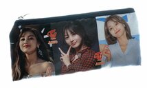 TWICE トゥワイス ジヒョ JIHYO グッズ ペンケース ポーチ 小物入れ コスメポーチ 写真2_画像2