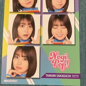 阪口珠美 ミニポスター