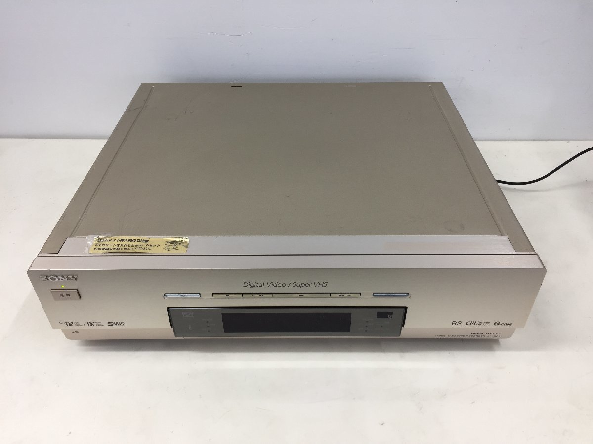 別注 ☆1809 SONY ソニー DV/VHSダブルビデオデッキ WV-DR9 ☆1809