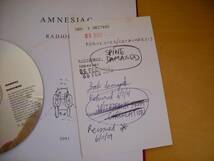 CD付きアートブックAMNESIAC RADIOHEADアムニージアック　レディオヘッド_画像4