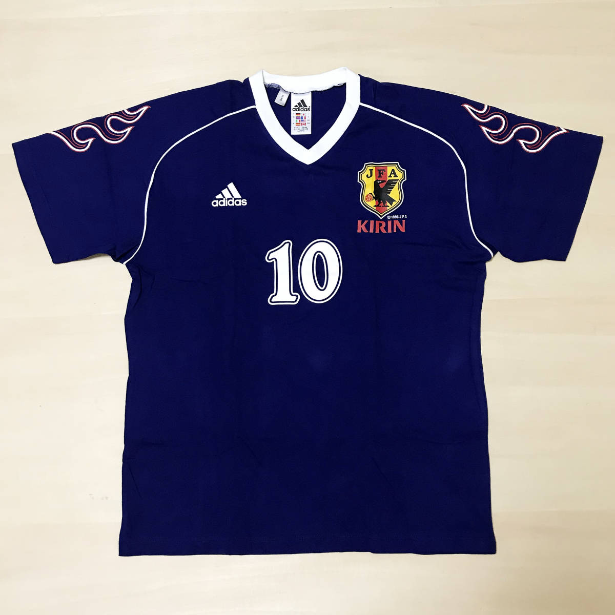 プレゼント サプライズ サッカー 日本代表 ユニフォーム レプリカ 炎