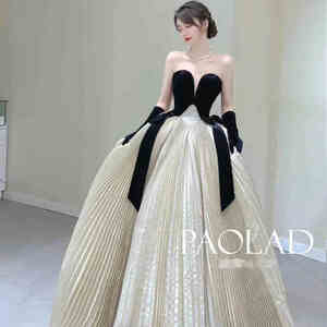  wedding dress color dress wedding ... party musical performance . presentation stage costume B04