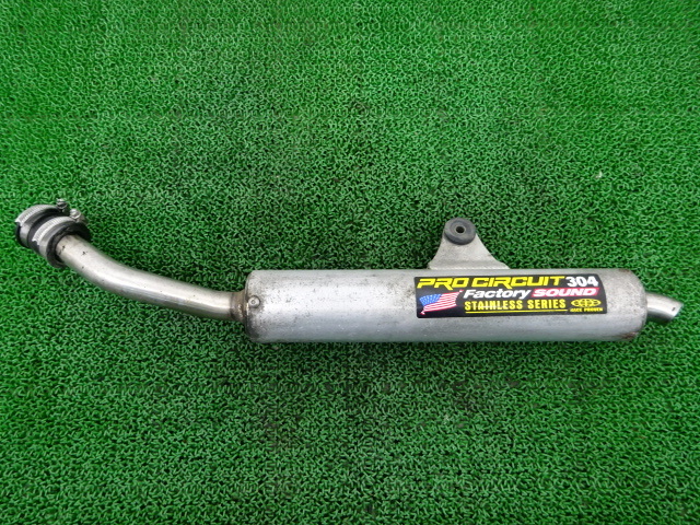 ★☆希少品!穴あき無し!CRM250R MD24 PRO CIRCUIT 304 サイレンサー プロサーキット カスタム・補修等に050210☆★ ★☆希少品!穴あき無し!CRM250R MD24 PRO CIRCUIT 304 サイレンサー プロサーキット カスタム・補修等に050210☆★
