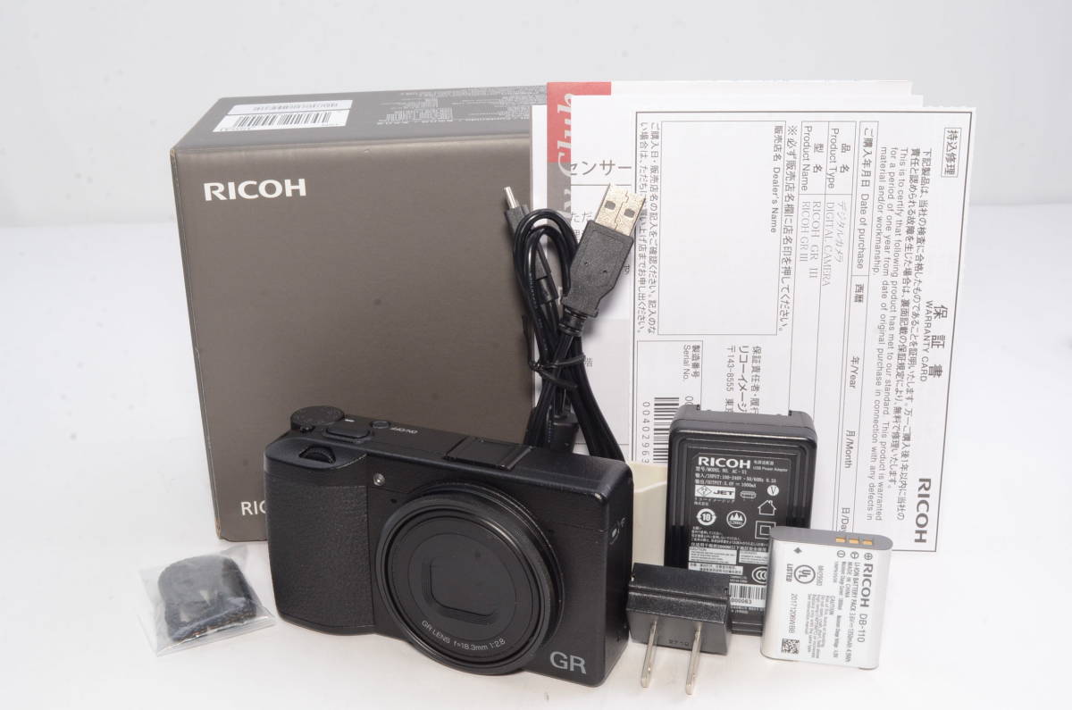 ショット数わずか1463回】 極美品 RICOH GR APS-C 返金保証付