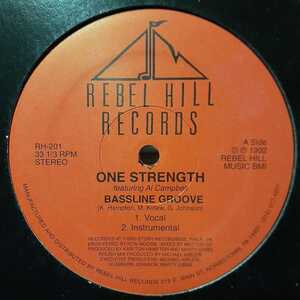 HEELS & SOULS 紹介盤！！ ONE STRENGTH featuring AL CAMPBELL / BASSLINE GROOVE /STREET SOUL,RAGGA HIP HOP