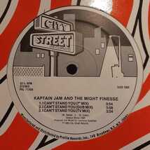 KAPTAIN JAM AND THE MIGHTY FINESSE / I CAN'T STAND YOU /80'S HIP HOP,LAWRENCE GOODMAN,DR DRE _画像1