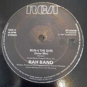 RAH BAND / RUN 4 THE SUN (SOLAR MIX) / LIFE AFTER LOVE 