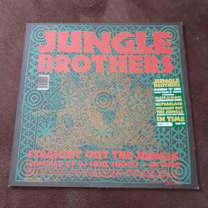 JUNGLE BROTHERS / STRAIGHT OUT THE JUNGLE / BLACK IS BLACK (ULTIMATUM REMIX) / IN TIME /ラテン/LATIN/UKオリジナル/Q-TIP/DJ KENSEI 