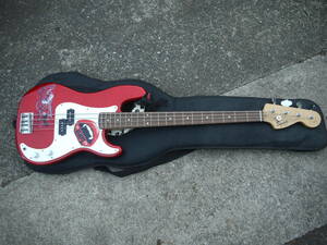 [3Fe13 O] fender skwaiask wire Squier by Fender Affinity Series P BASS original case attaching 