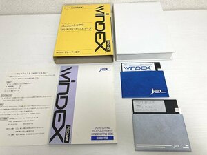 送料無料 ■ X68000用 プロフェッショナル マルチウィンドウエディタ WINDEX PRO-68K 5インチソフト