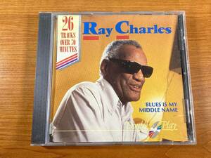 【1】M3193◆Ray Charles／Blues Is My Middle Name◆レイ・チャールズ◆輸入盤◆