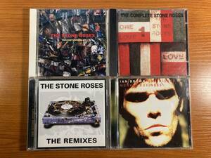 W5941 ザ・ストーン・ローゼズ/イアン・ブラウン 4枚セット｜The Stone Roses Ian Brown Second Coming Unfinished Monkey Business