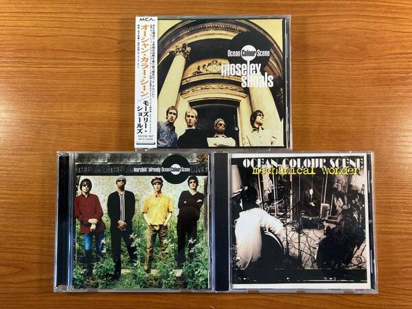 W5979 オーシャン・カラー・シーン 3枚セット｜Ocean Colour Scene Moseley Shoals Marchin' Already Mechanical Wonder