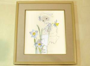  new goods ....... daffodil ... image picture child drawing square fancy cardboard amount 