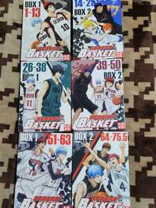黒子のバスケ 1期2期3期 DVD 海外版　 9枚組