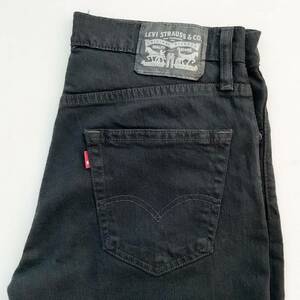 未使用　Levi's　511　黒（墨黒）/W33　※裾上げあり　　　　W118　　