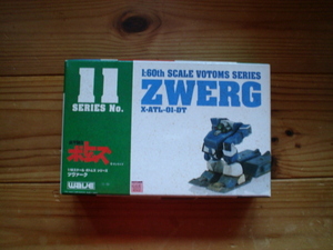 WAVE 1/60 Armored Trooper Votoms ZWERG X*ATL-01-DT No.11 box defect have 