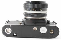美品 Nikon FE2 SLR Film Camera Black Ai 50mm f/1.4 清掃済 1144019_画像10