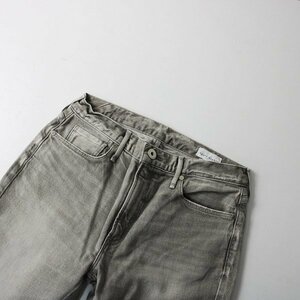  beautiful goods upper hights upper heights THE LADYmi dry z tapered stretch Denim pants 26/ sepia gray series [2400013217897]