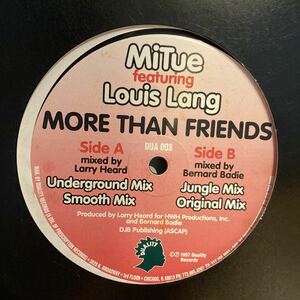 Mi Tue Featuring Louis Lang - More Than Friends