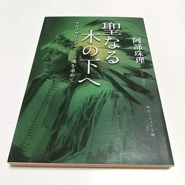 聖なる木の下へ アメリカインディアンの魂を求めて 角川ソフィア文庫 阿部珠理 中古 01001F133