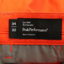 【新品 未使用】 Peak Performance ピークパフォーマンス G MAX.COP★ ストレッチ パンツ Sz.34　メンズ アウトドア　G3B00213_2#R_画像7